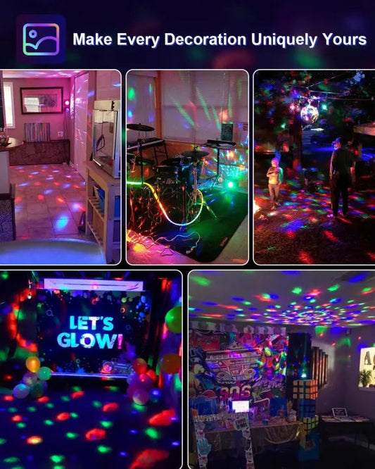 Dazzling Crystal Magic Stage Light for Parties & Events
