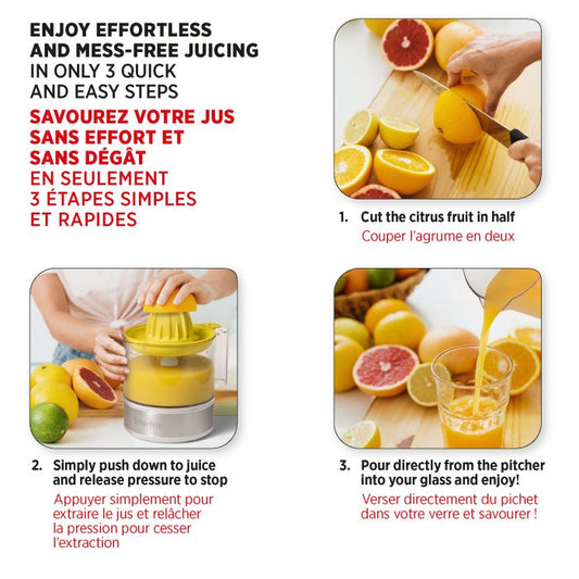 Electric Citrus Juicer – Freshly Squeezed Juice in Seconds