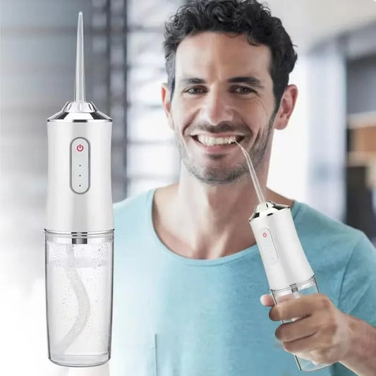 All-in-One Oral Care Device – 3-in-1 Water Flosser for Cleaner Teeth and Healthier Gums